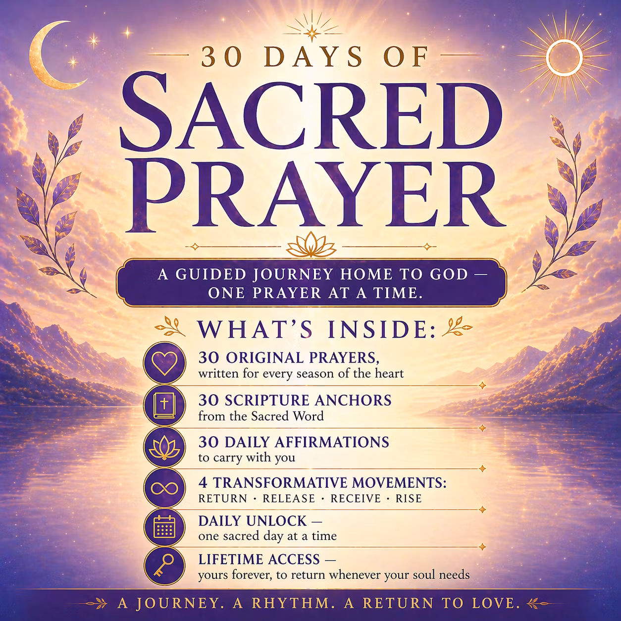 30 Days of Sacred Prayer