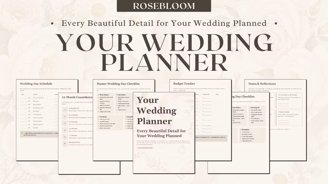 Your Wedding Planner