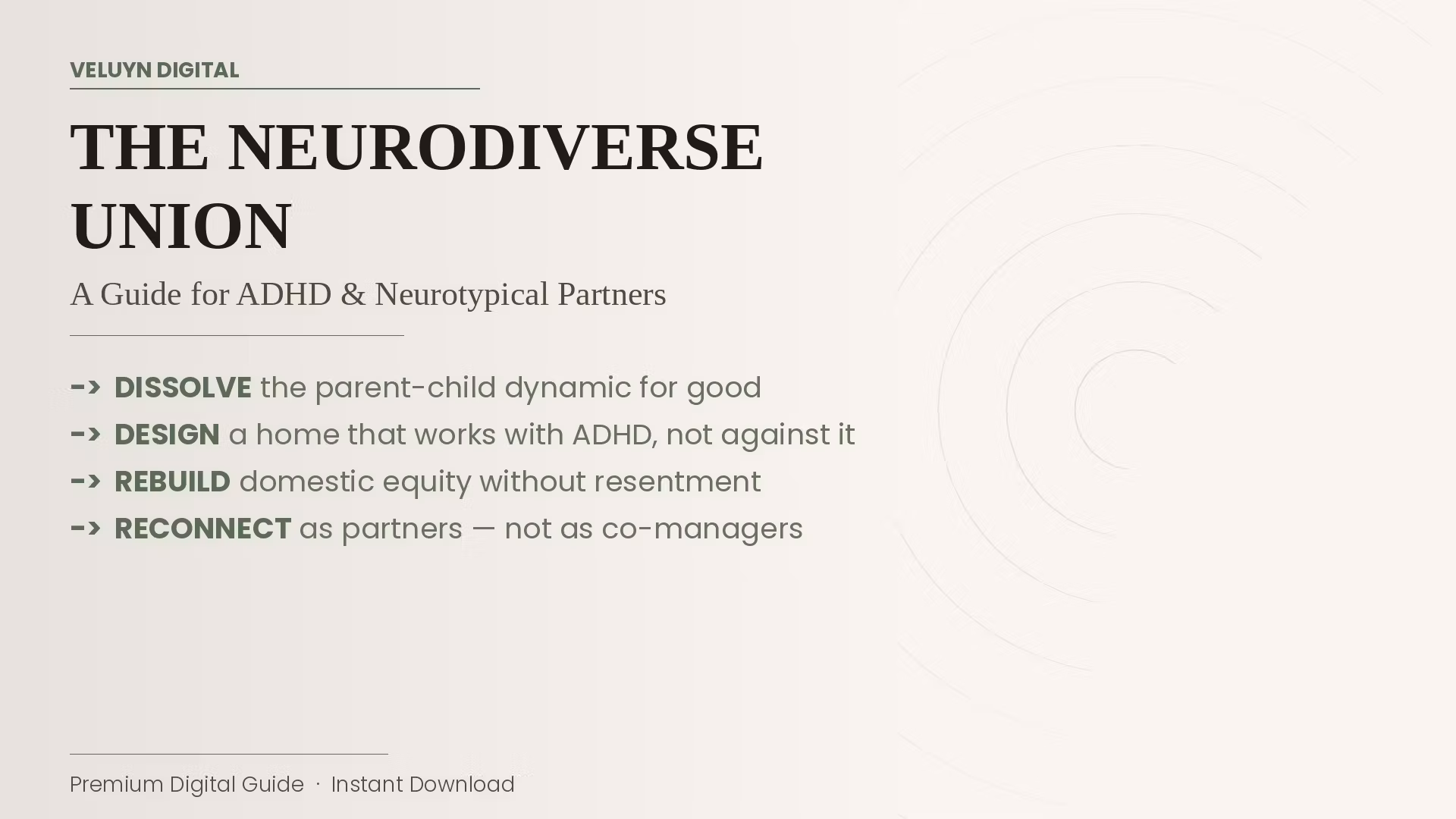 The Neurodiverse Union: ADHD & Neurotypical Couples Household Guide