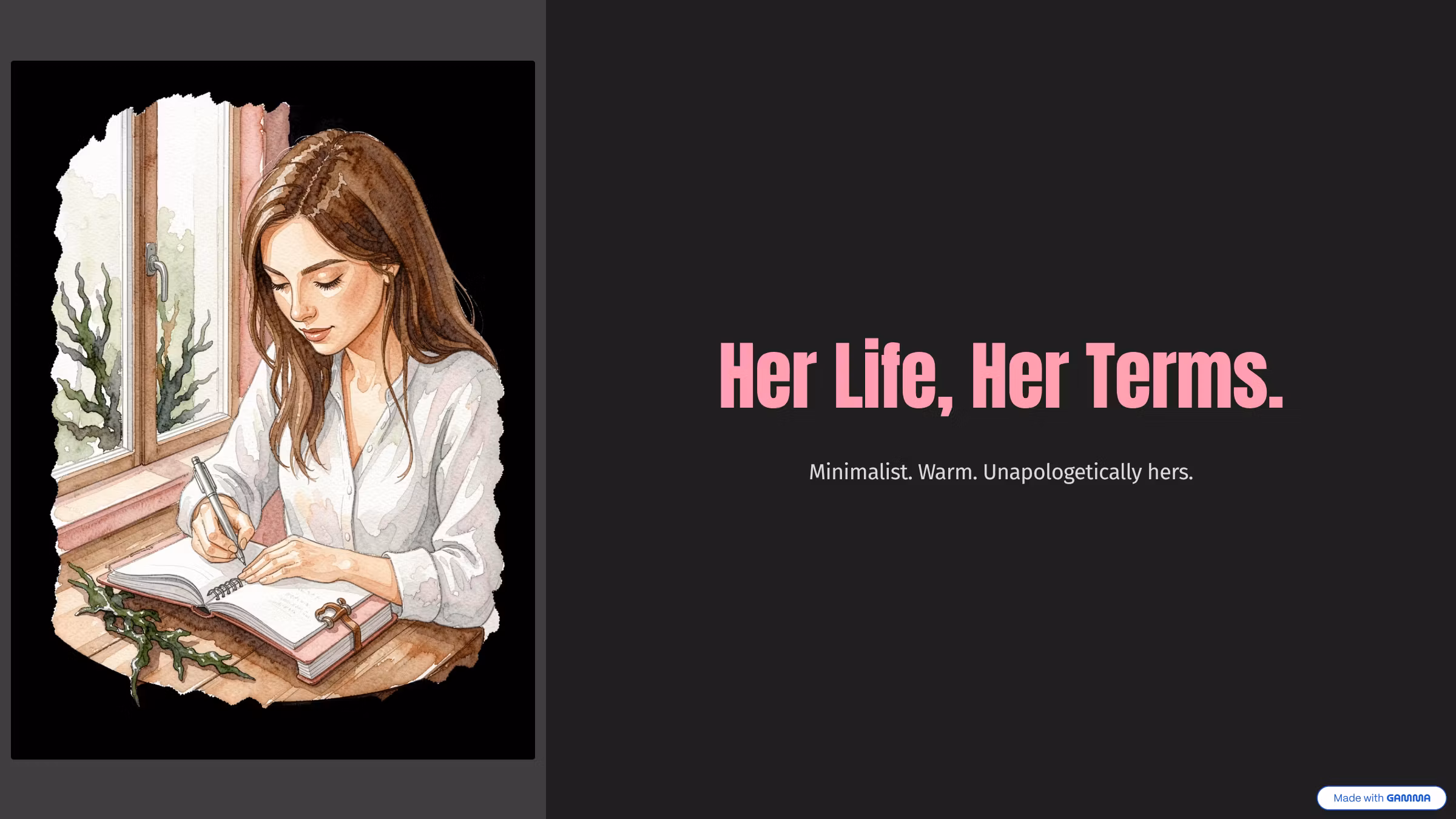 Her Life, Her Terms