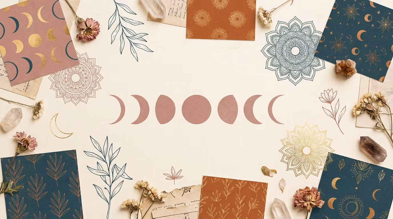 Boho Design Template Pack