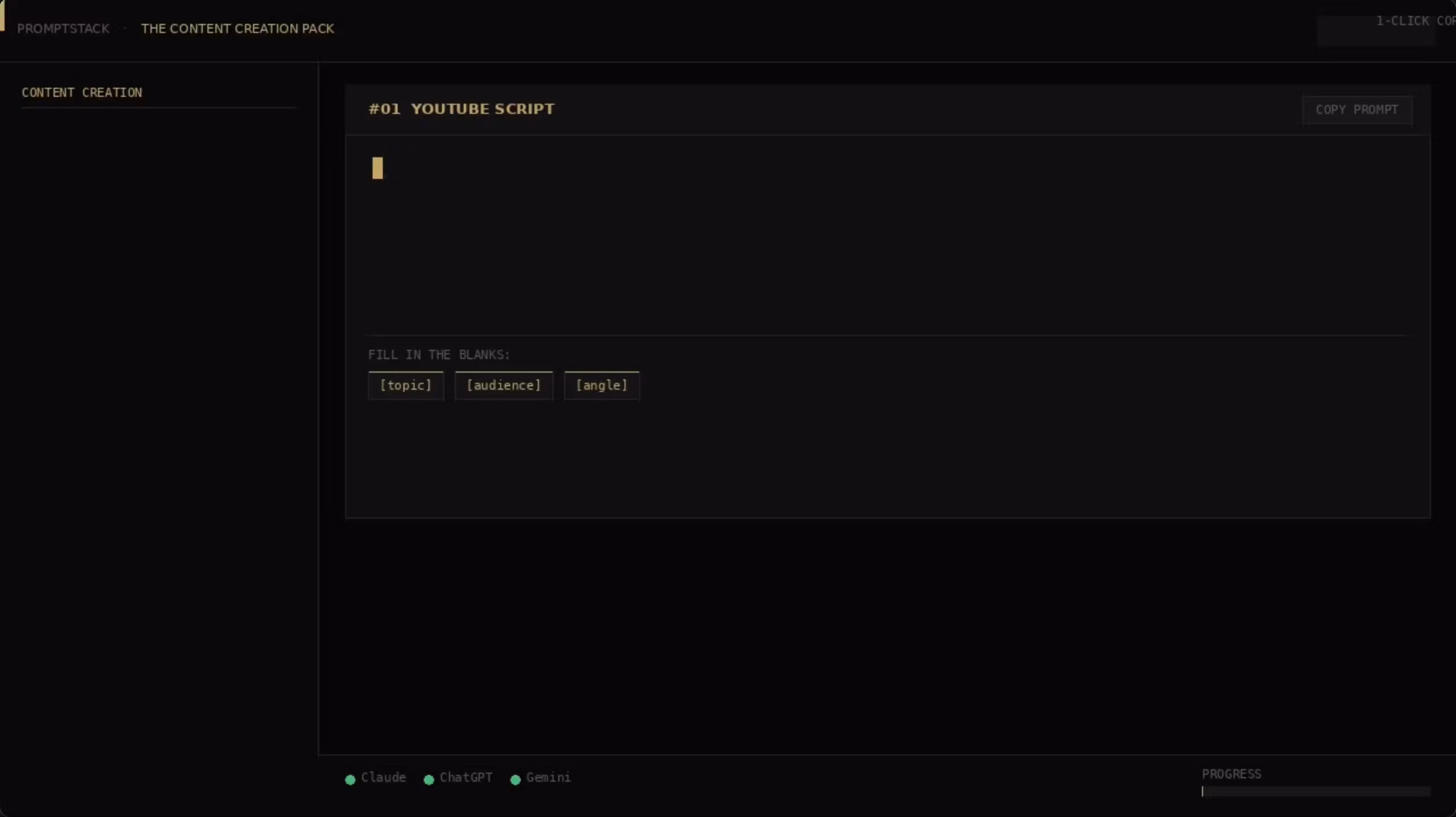 The Content Creation Pack