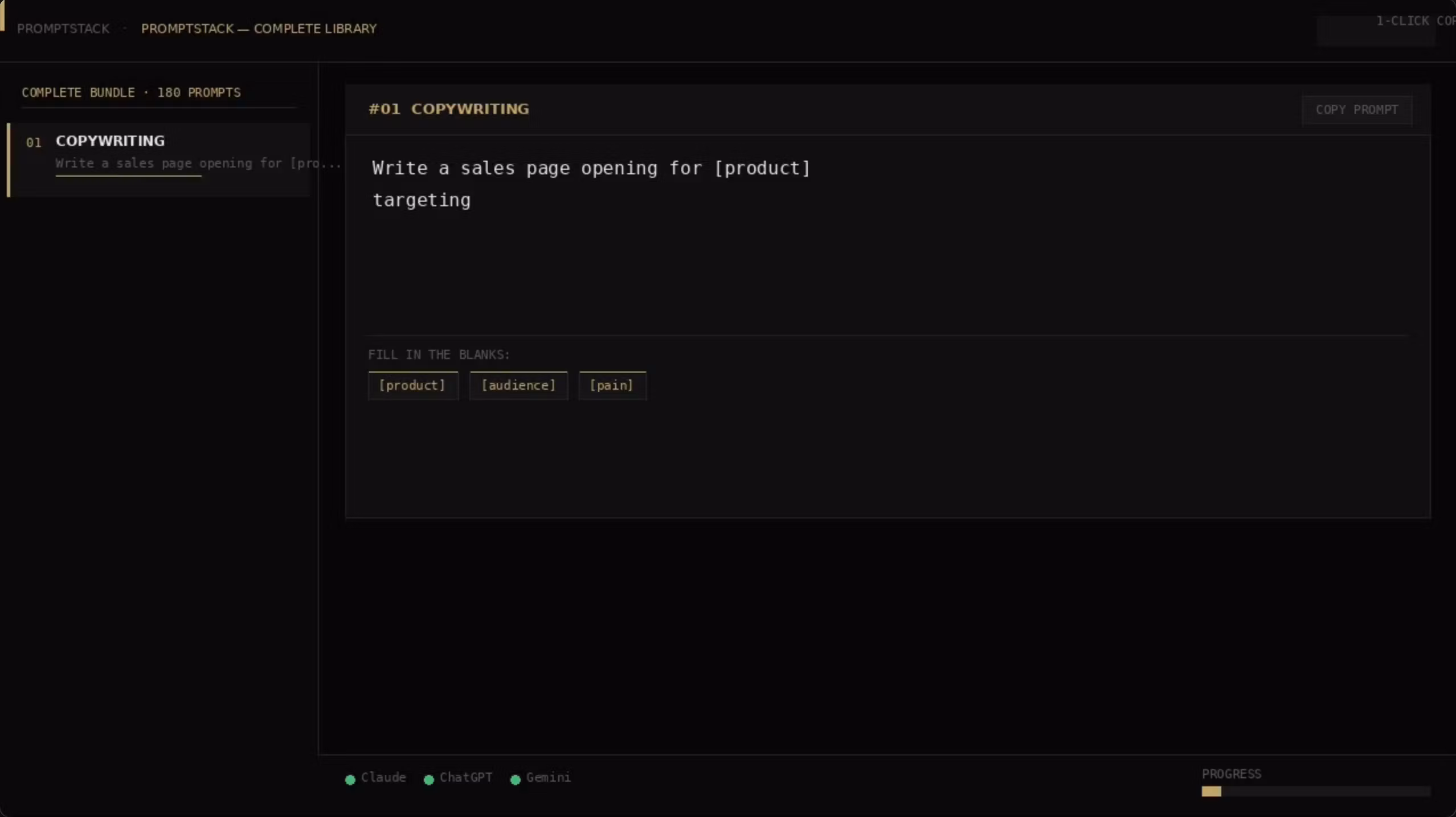 PromptStack — Complete Library