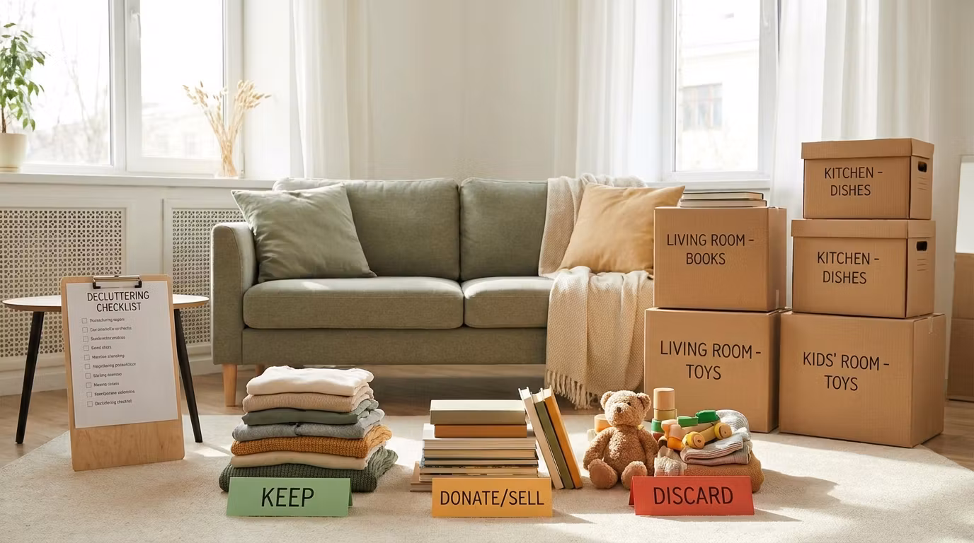 Families Pack Faster Without Last Minute Clutter Decisions