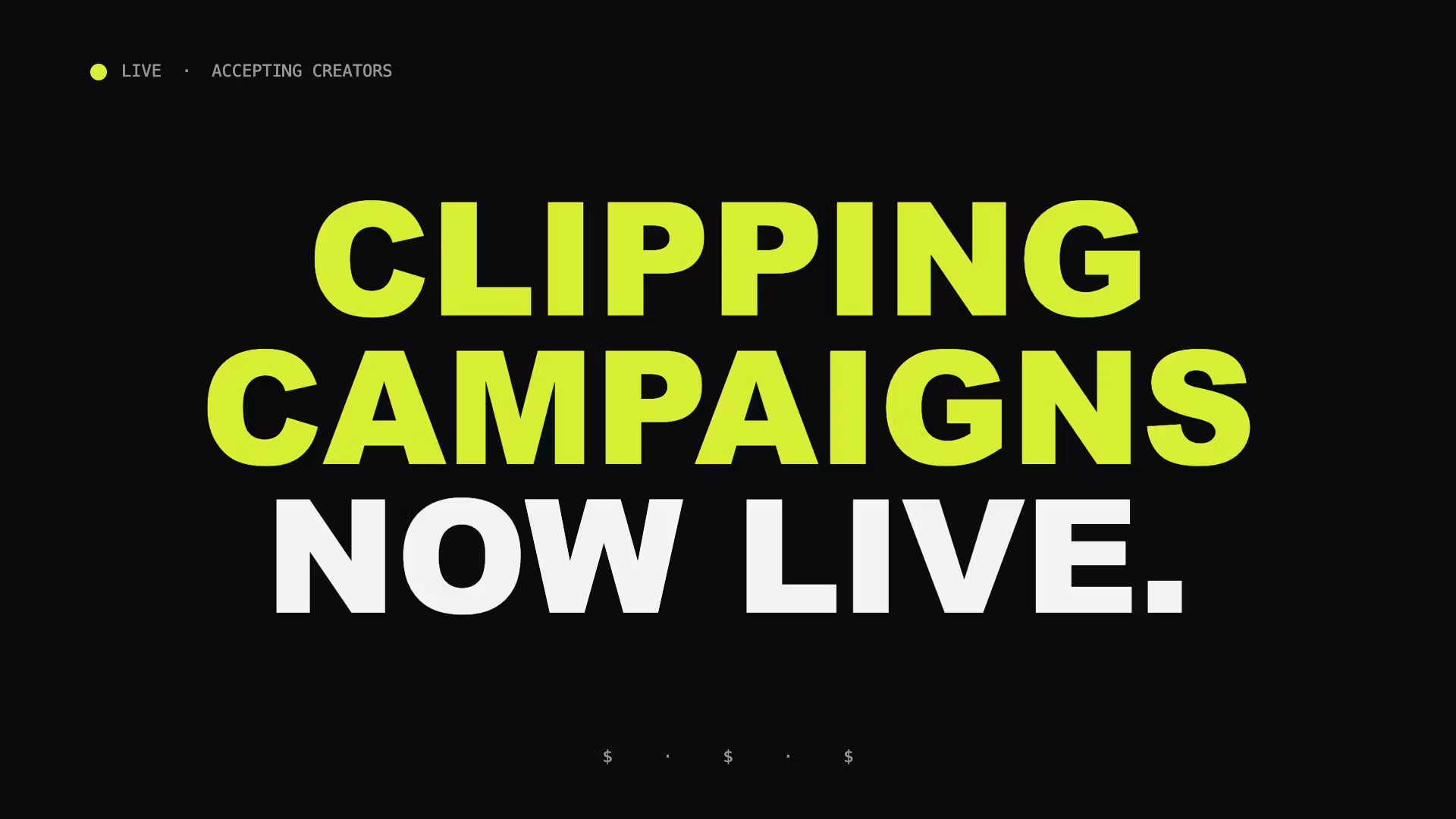 Influencer Clipping Campaigns