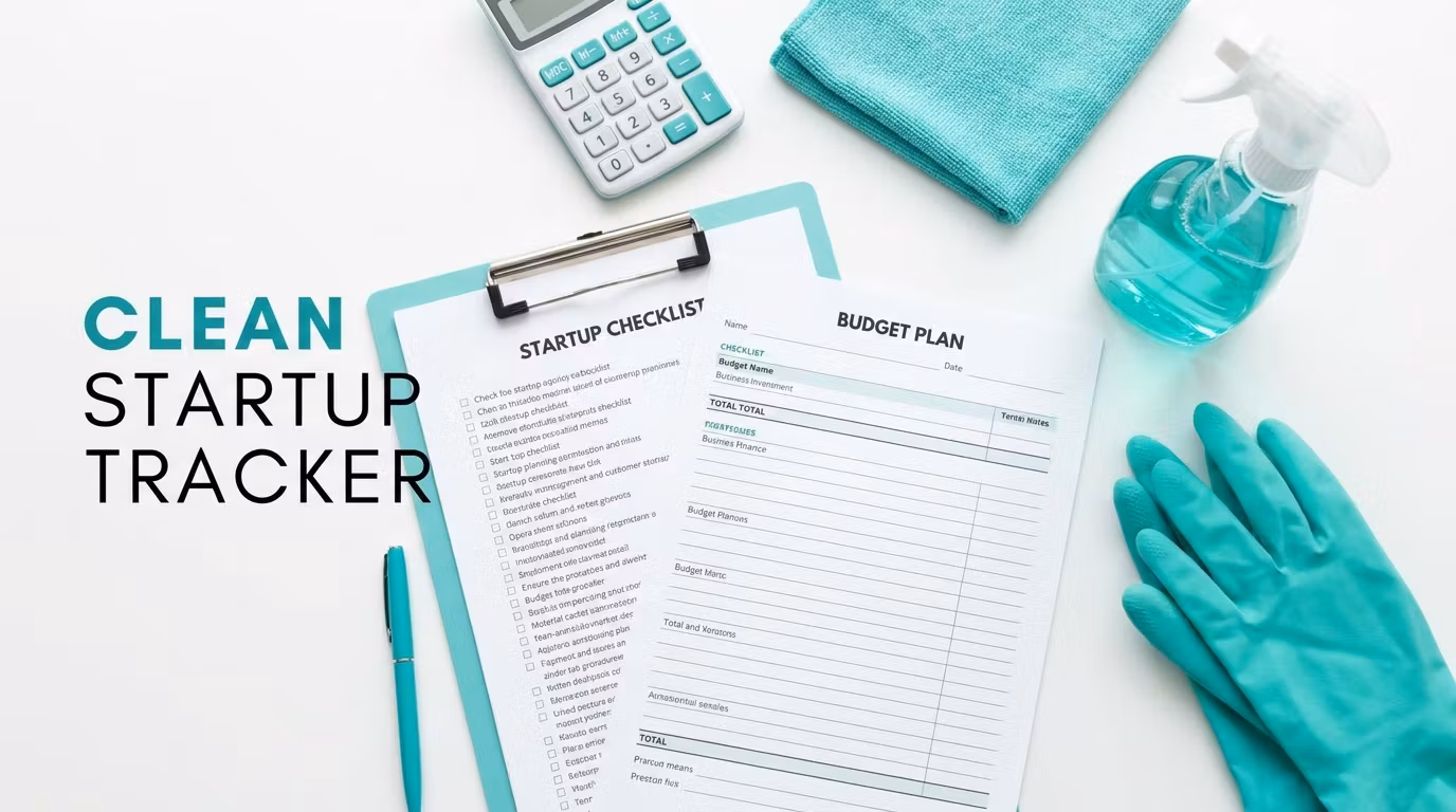 Residential Cleaning Startup Launch 