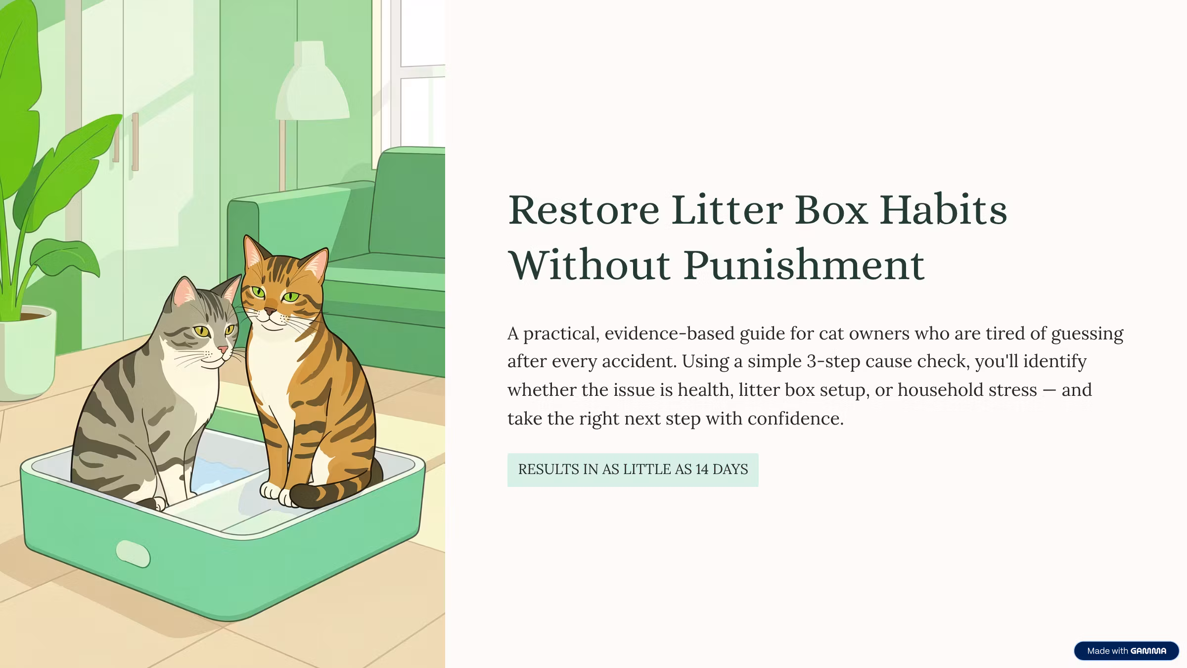  Cat Owners Restoring Litter Box Use
