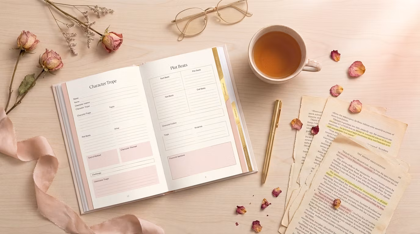 Romance Blurb Worksheet