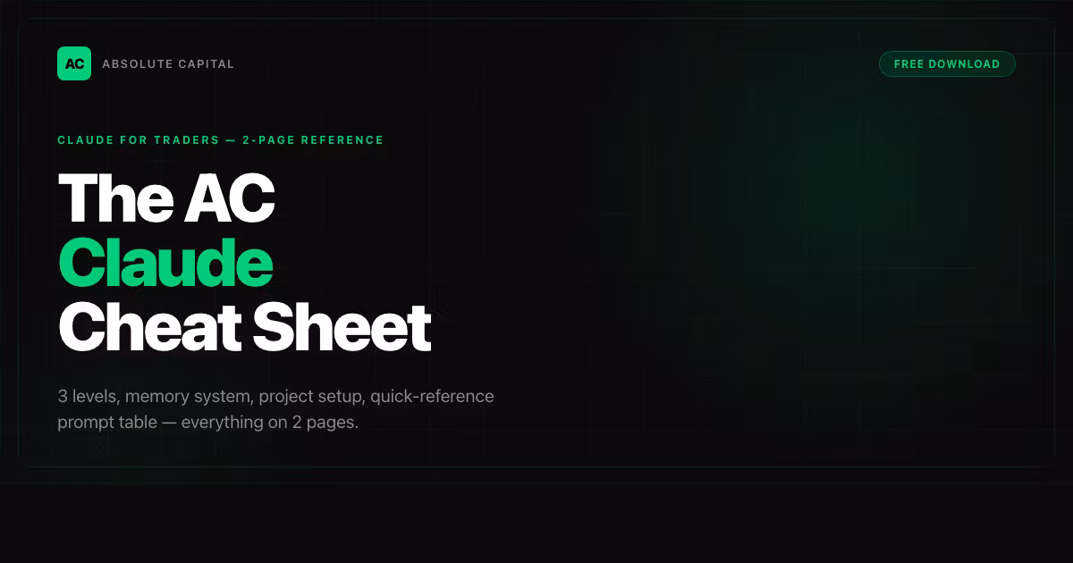 The FREE Claude Cheat Sheet
