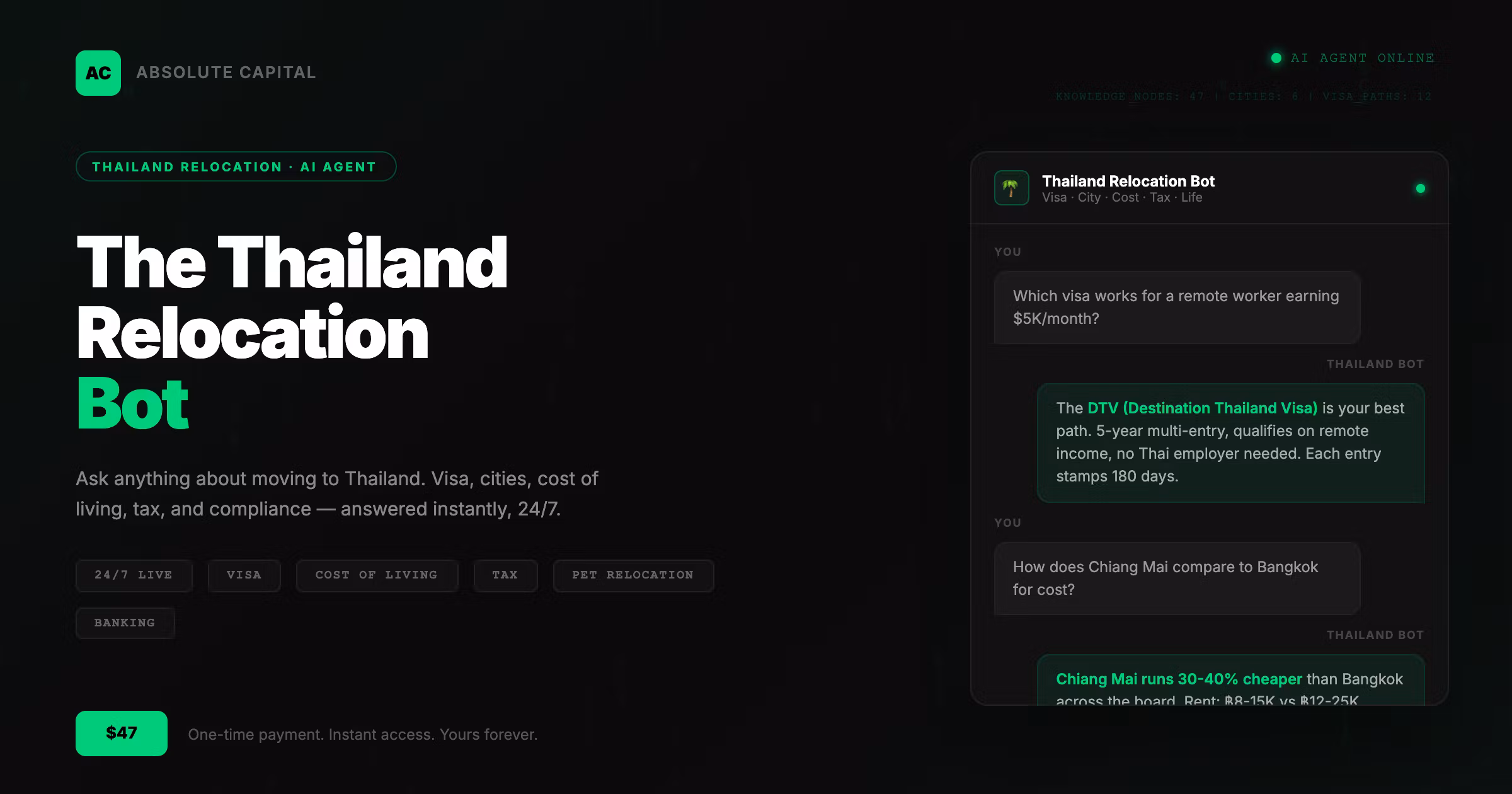 Thailand Relocation Bot