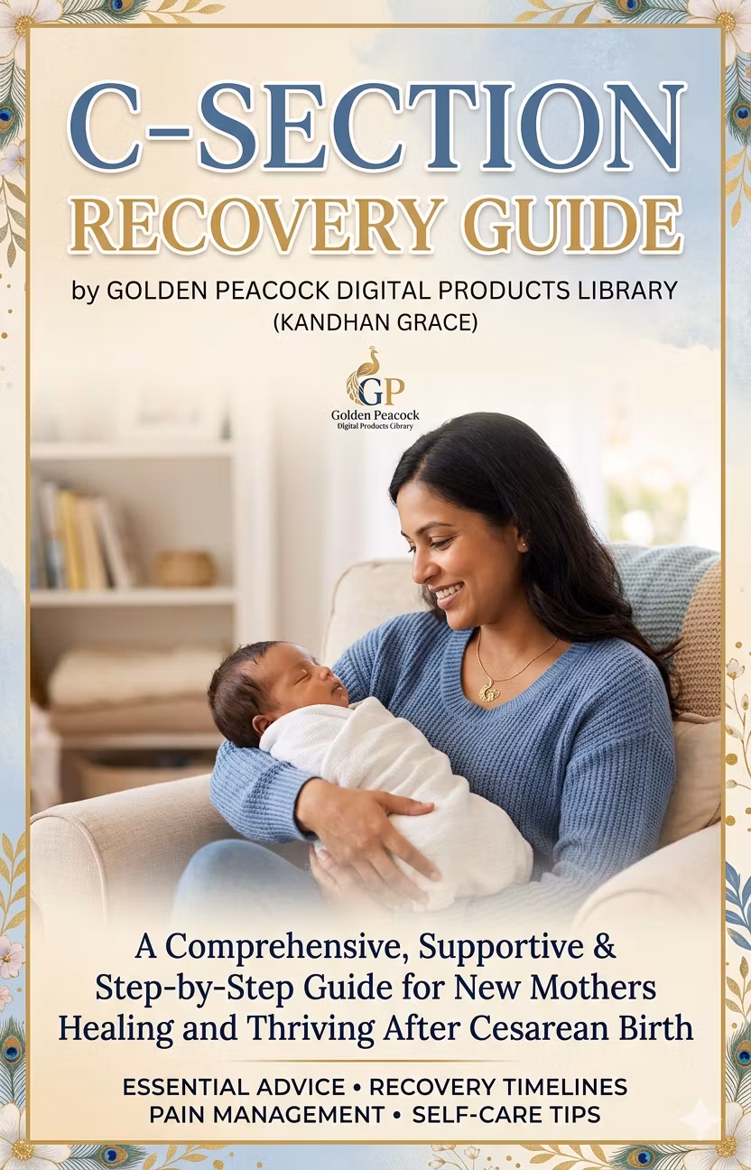 Golden Peacock  C-Section Recovery Guide