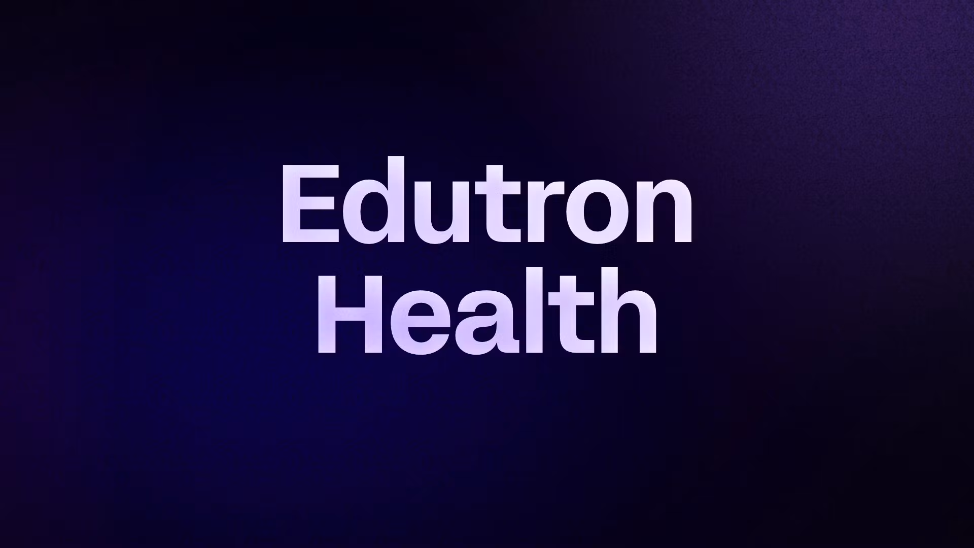Edutron Health