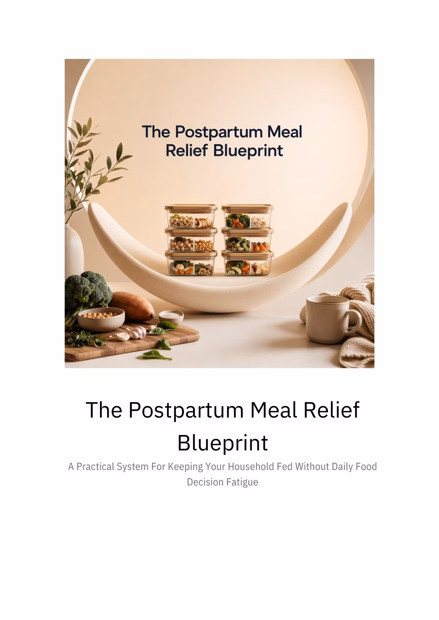Postpartum Meal Plans