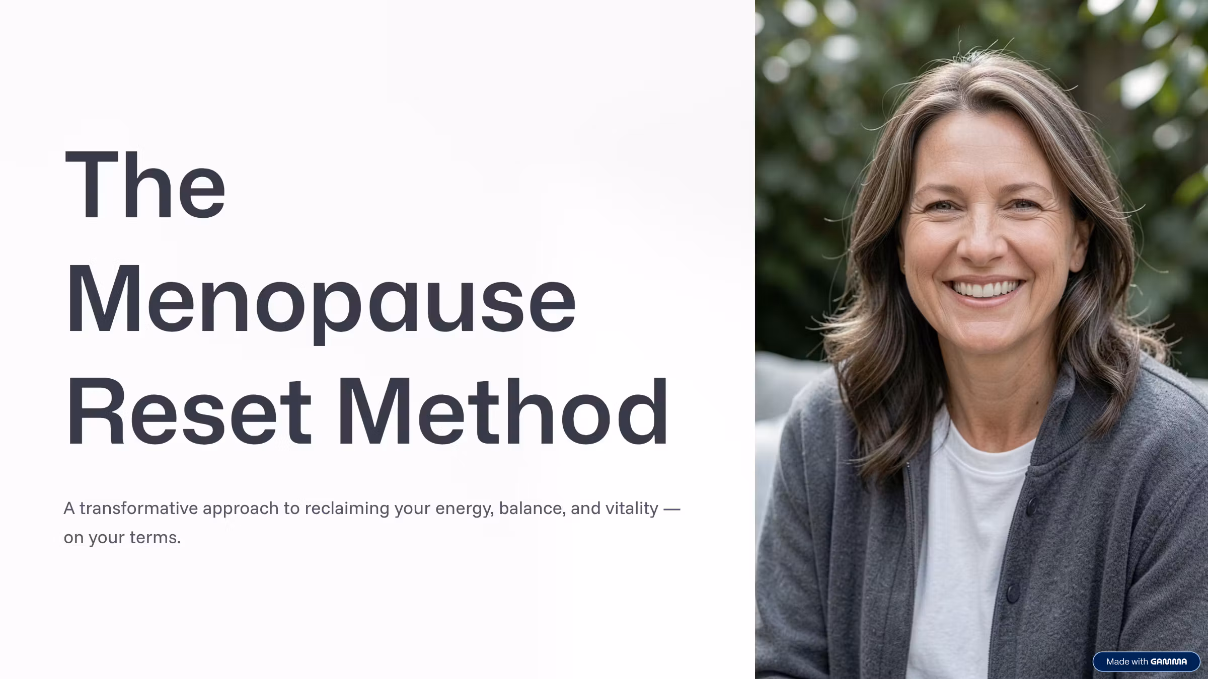 Menopause Reset