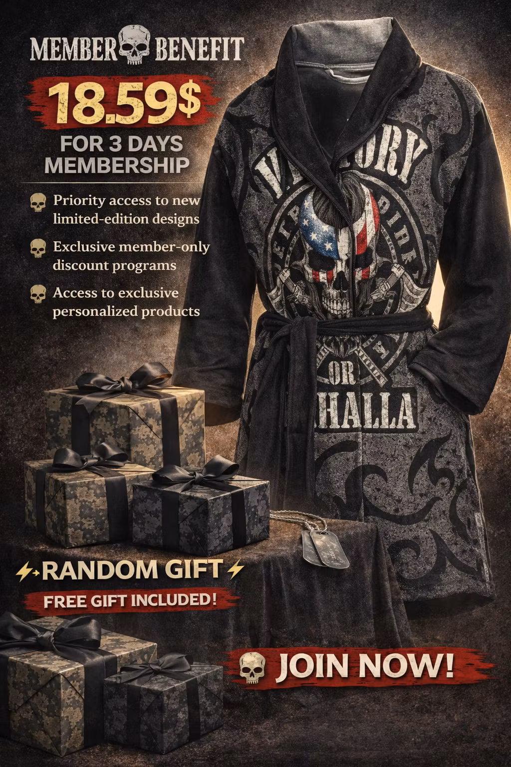 Viking Robe 1 Day Membership + Mysterious Gift