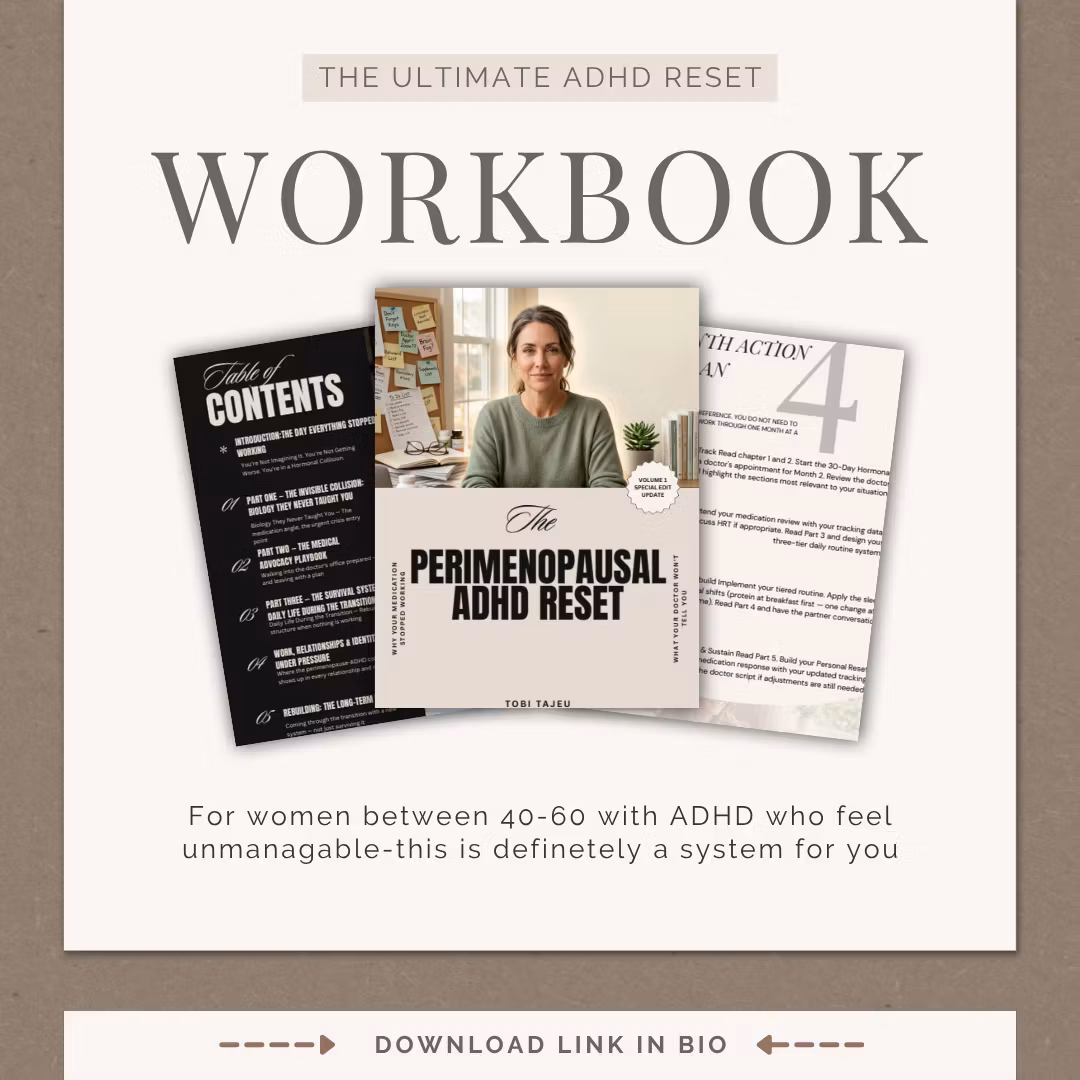 THE PERIMENOPAUSAL ADHD RESET