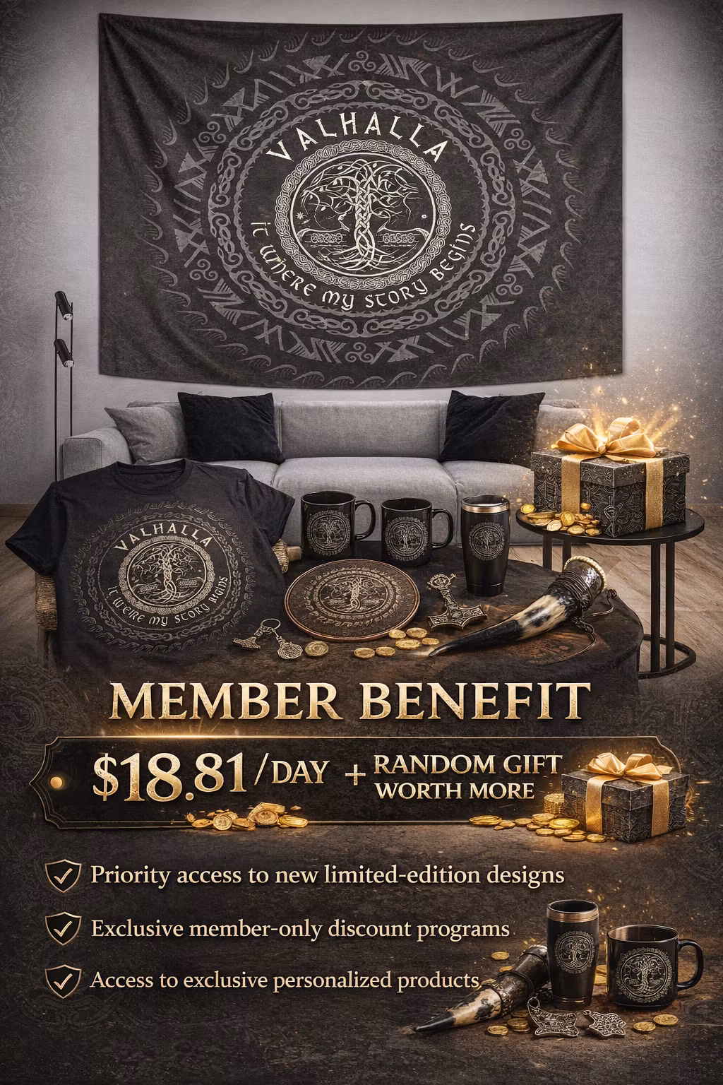 Valhalla Gold Membership
