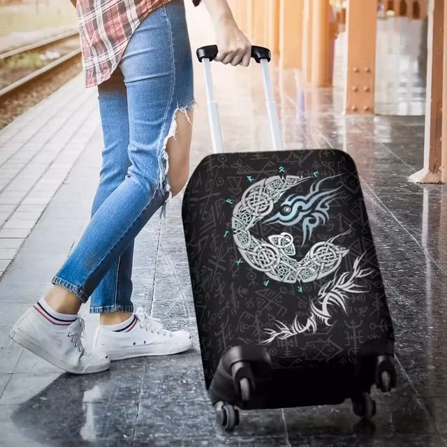 Viking Fenrir Wolf Luggage Covers