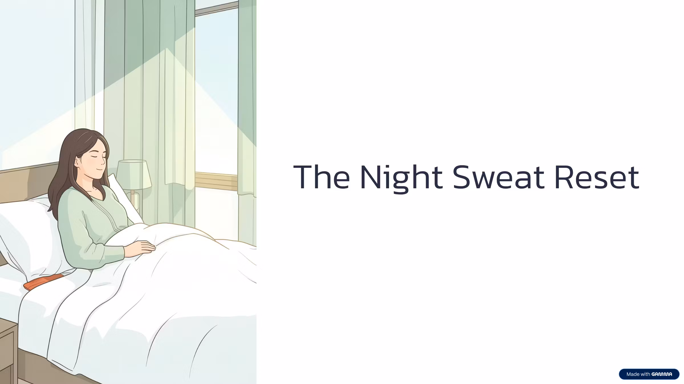 The Night Sweat Reset