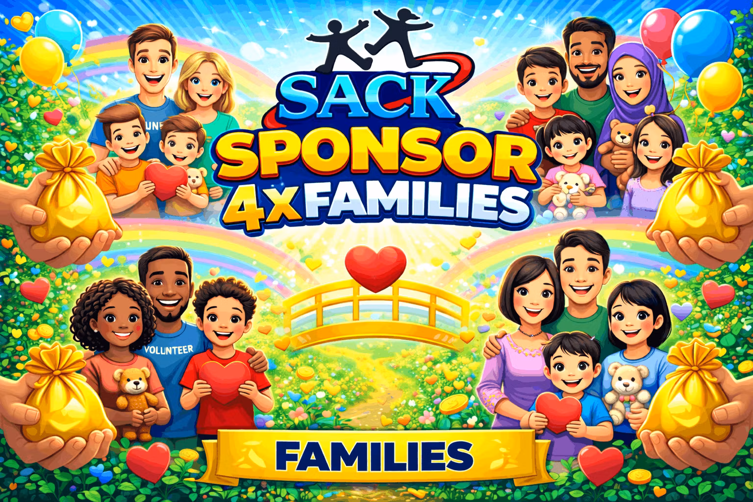 Sponsor 4 Families in Need