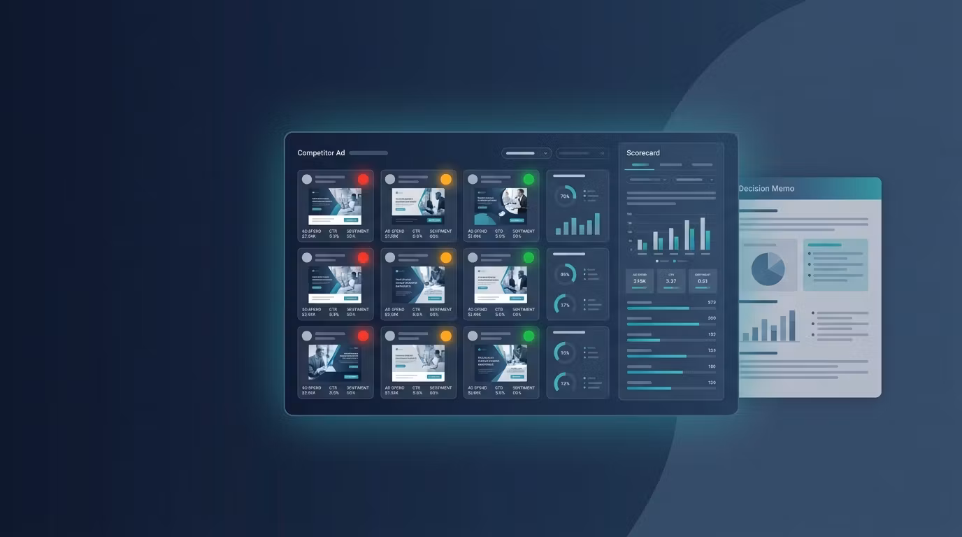 Turn Competitor Ads Into Executive Insight