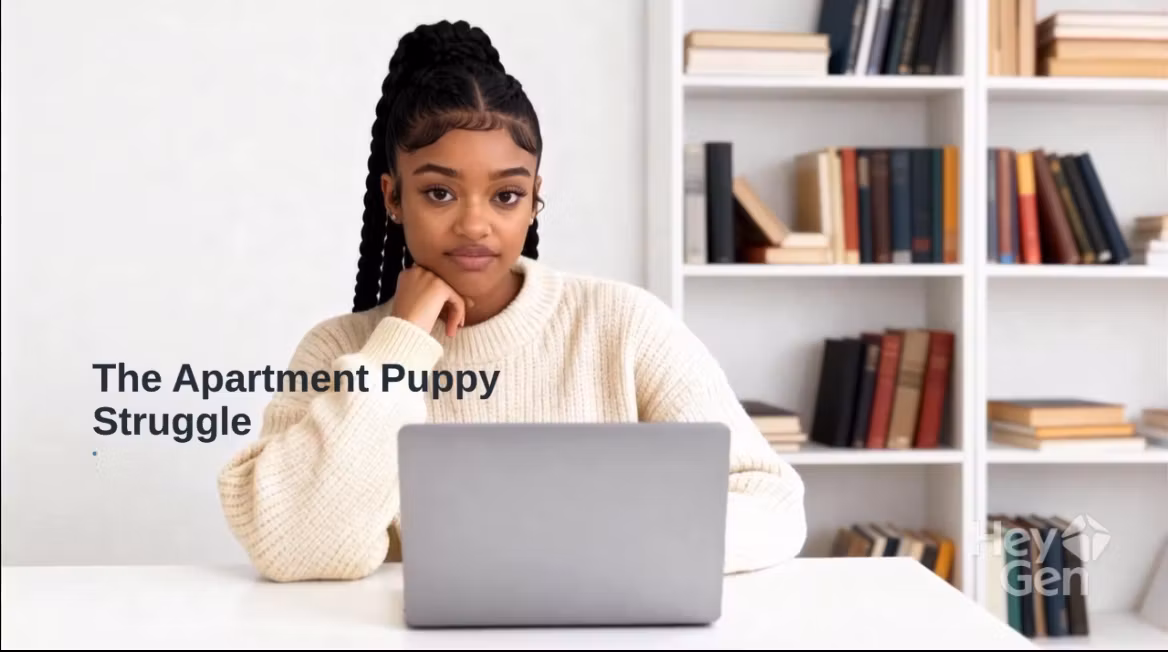 The Apartment Puppy Potty Fix