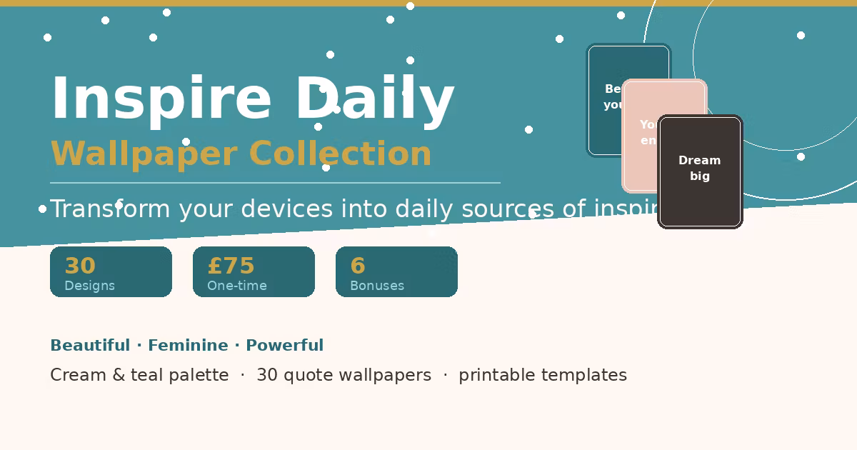 Inspire Daily Wallpaper Pack