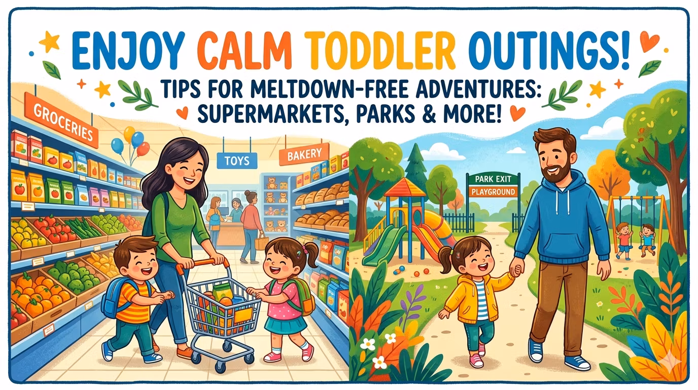 Toddlers Outings Calmly Without Public Meltdowns