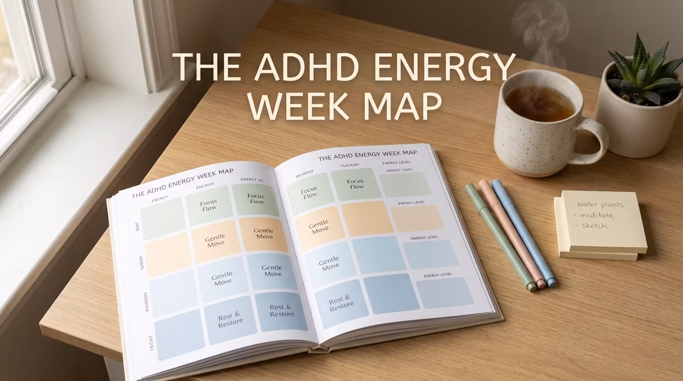 Adults With ADHD Planning Better Weeks Without Rigid Schedules