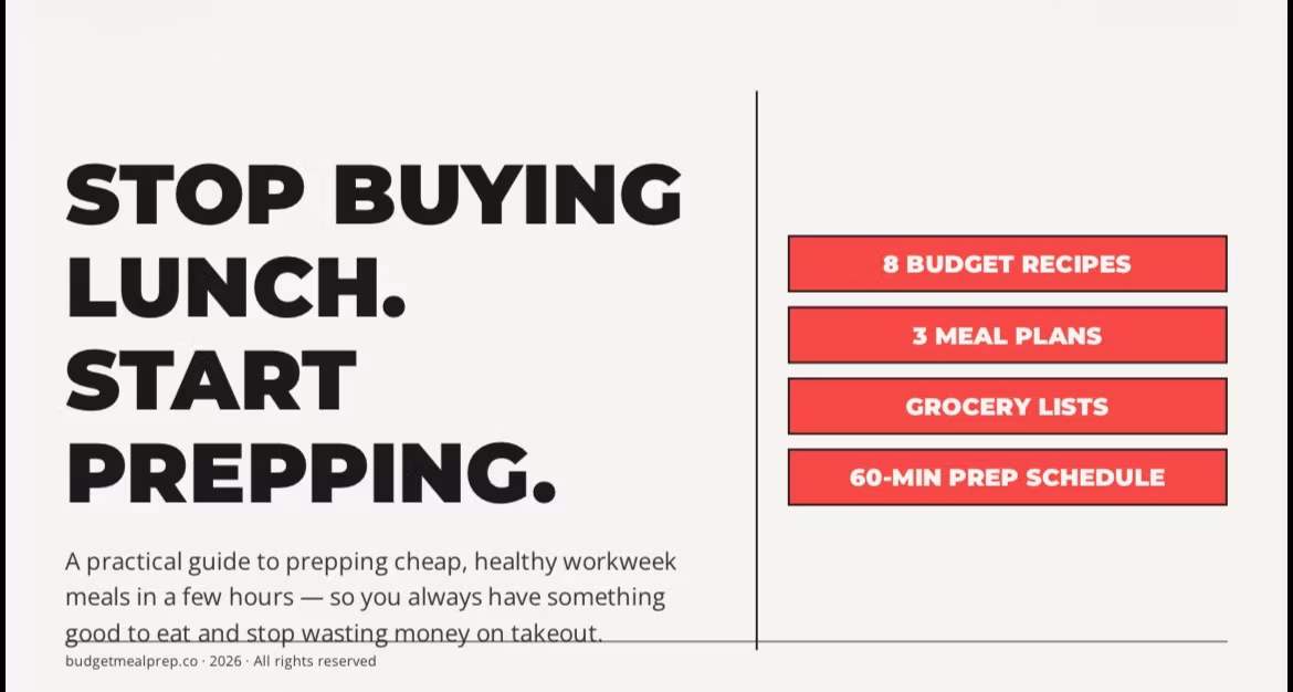 The 60-Minute Meal Prep Method