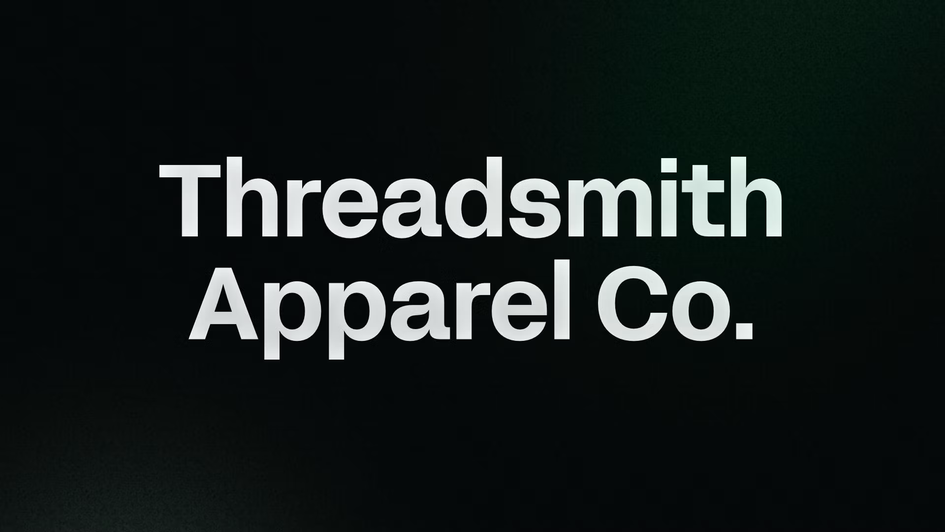 Threadsmith Apparel Co.