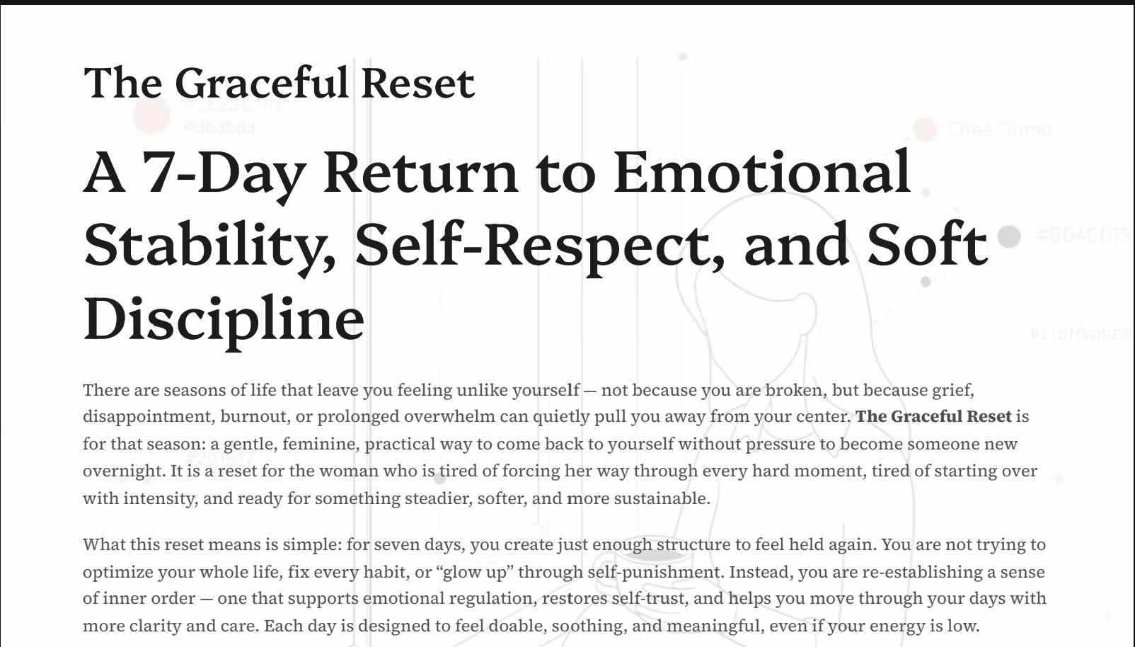 The Graceful Reset