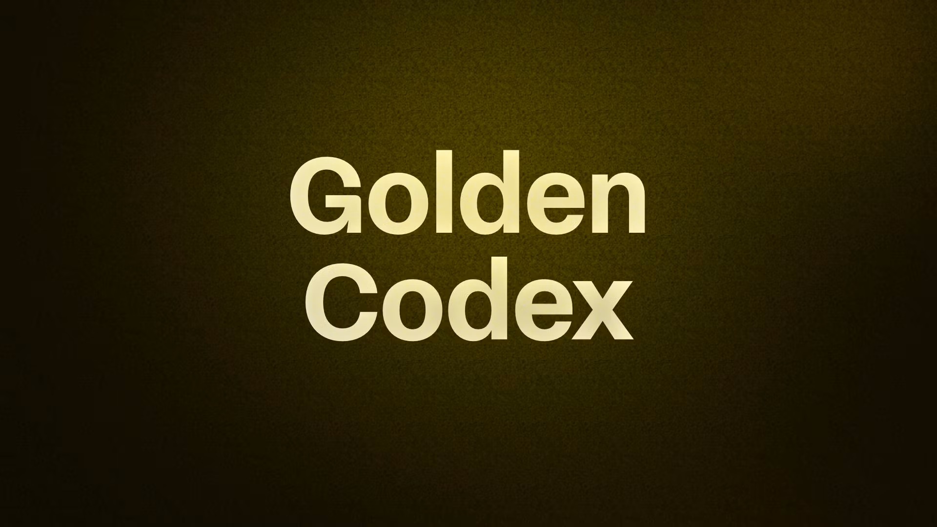 Golden Codex