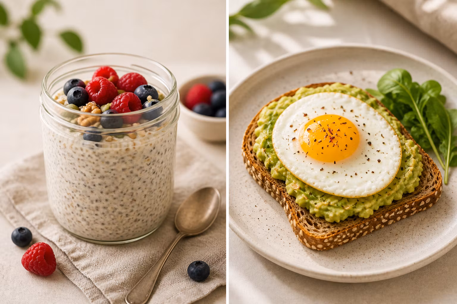women with PCOS eating breakfast without morning stove time