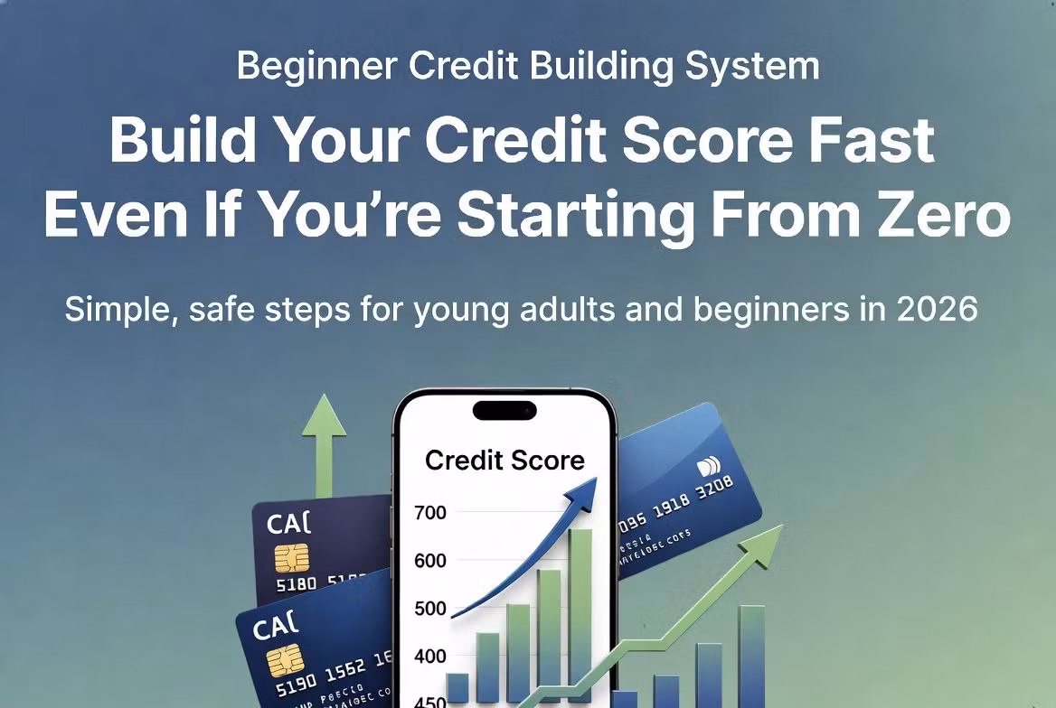 Beginner Credit Building System for Young Adults