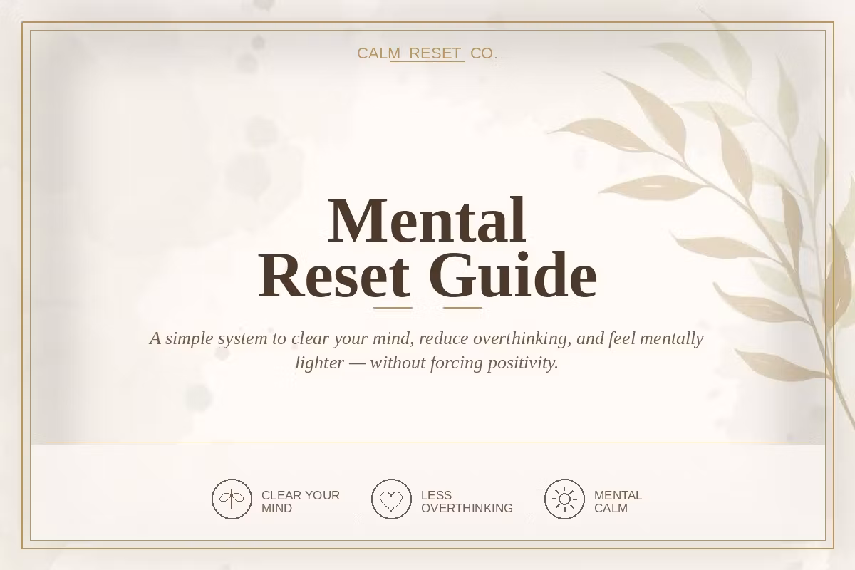 Mental Reset Guide