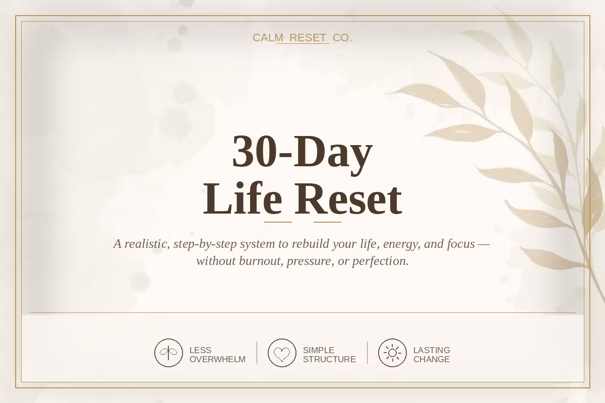 30−Day Life Reset