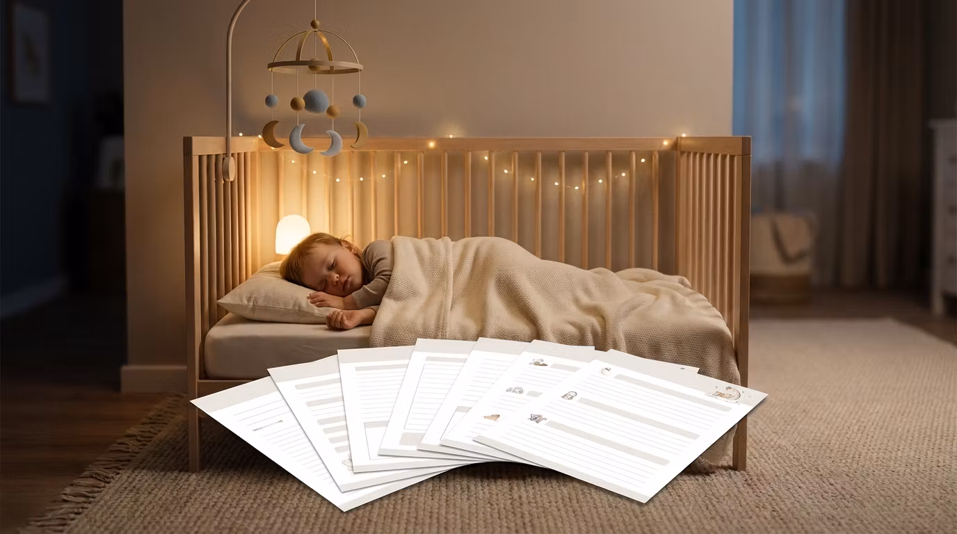 Toddler Sleep Through the Night Worksheet