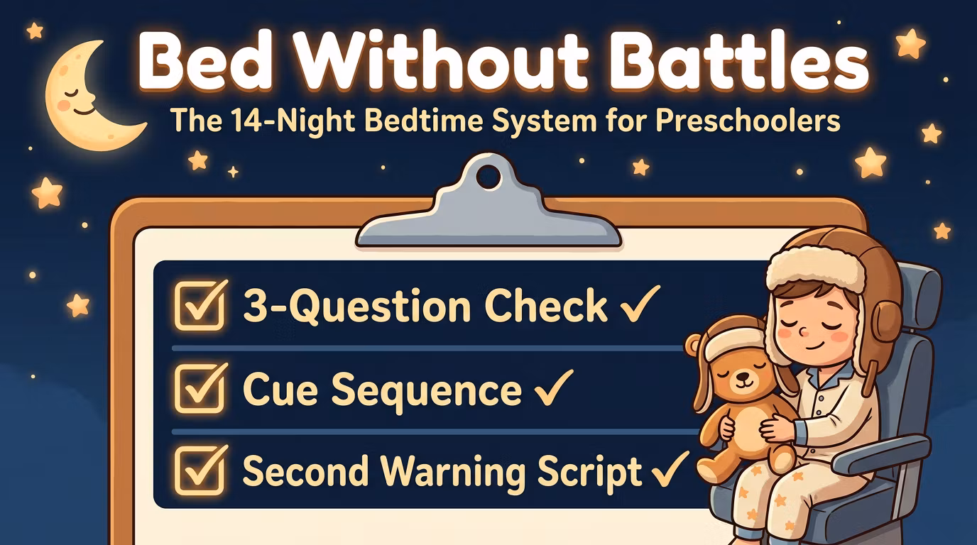 Parents Bed Preschoolers Without Nightly Battles