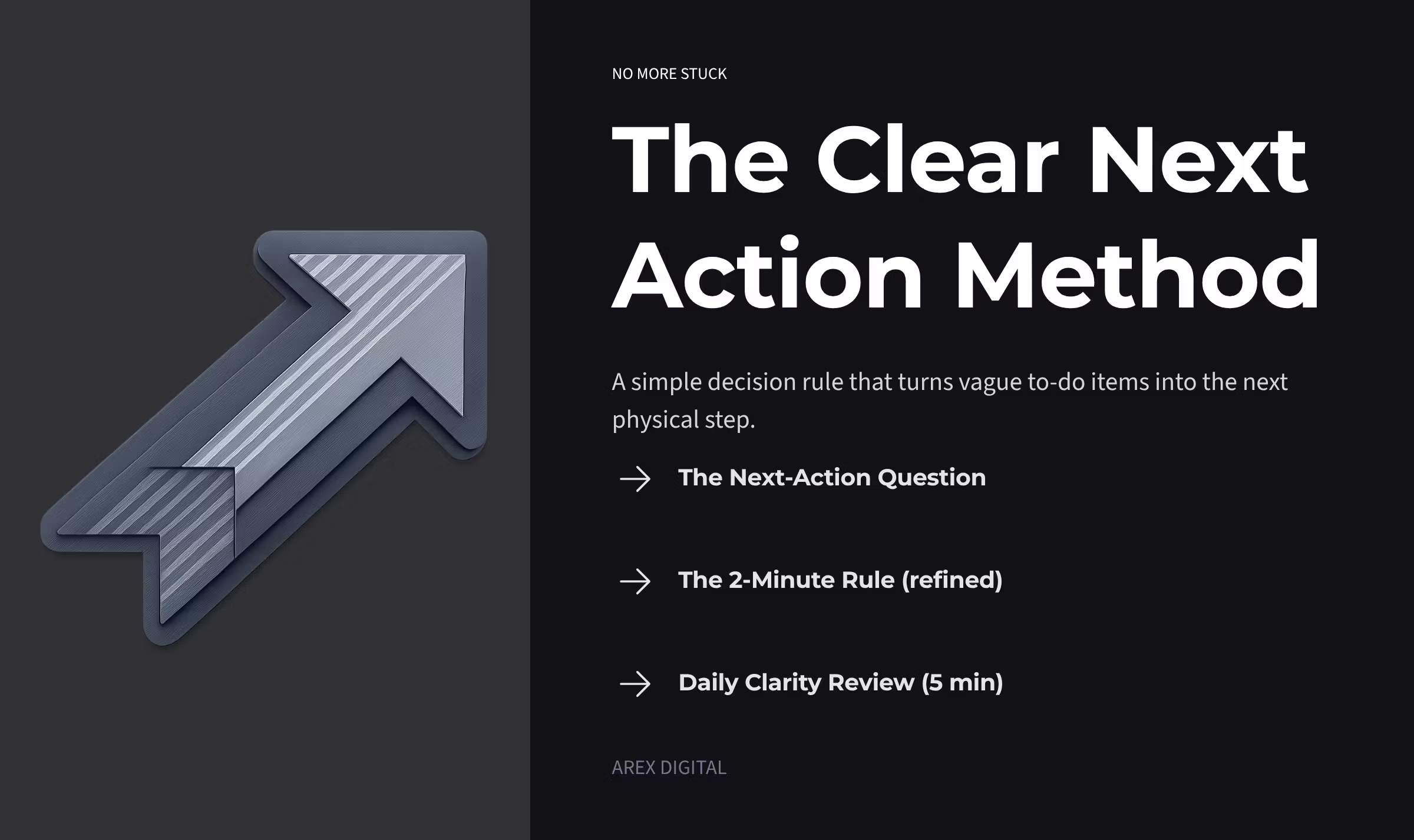 The Clear Next Action Method