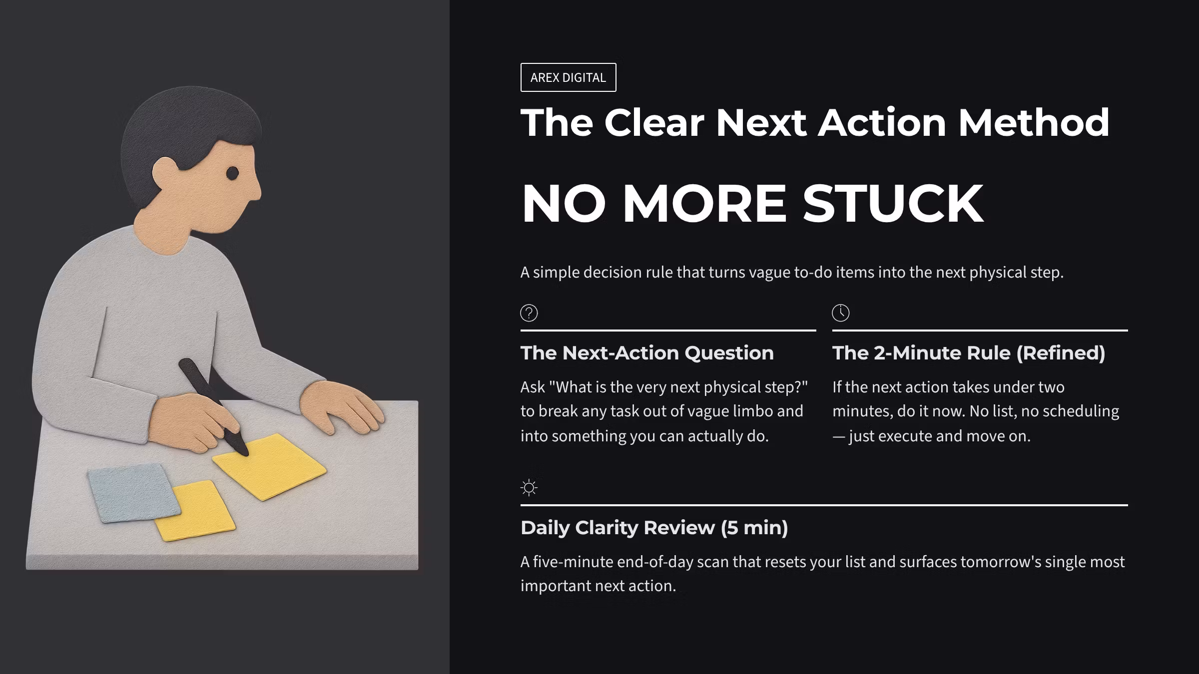 The Clear Next Action Method