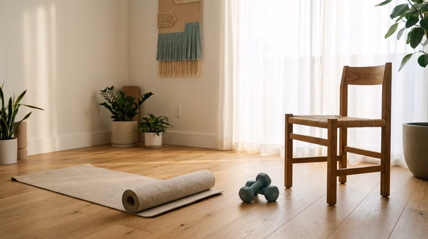 Adults Getting Stronger At Home