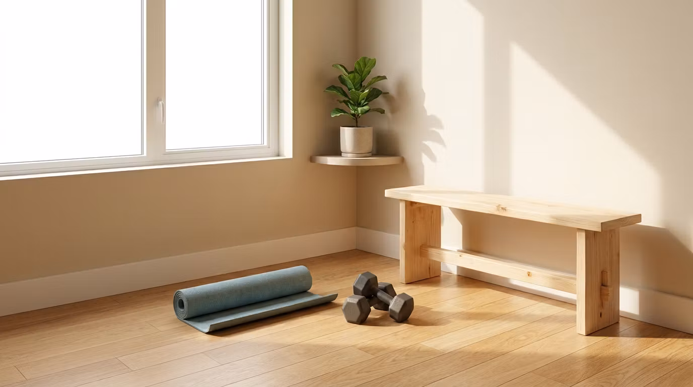 Adults Getting Stronger At Home Without Gym Intimidation