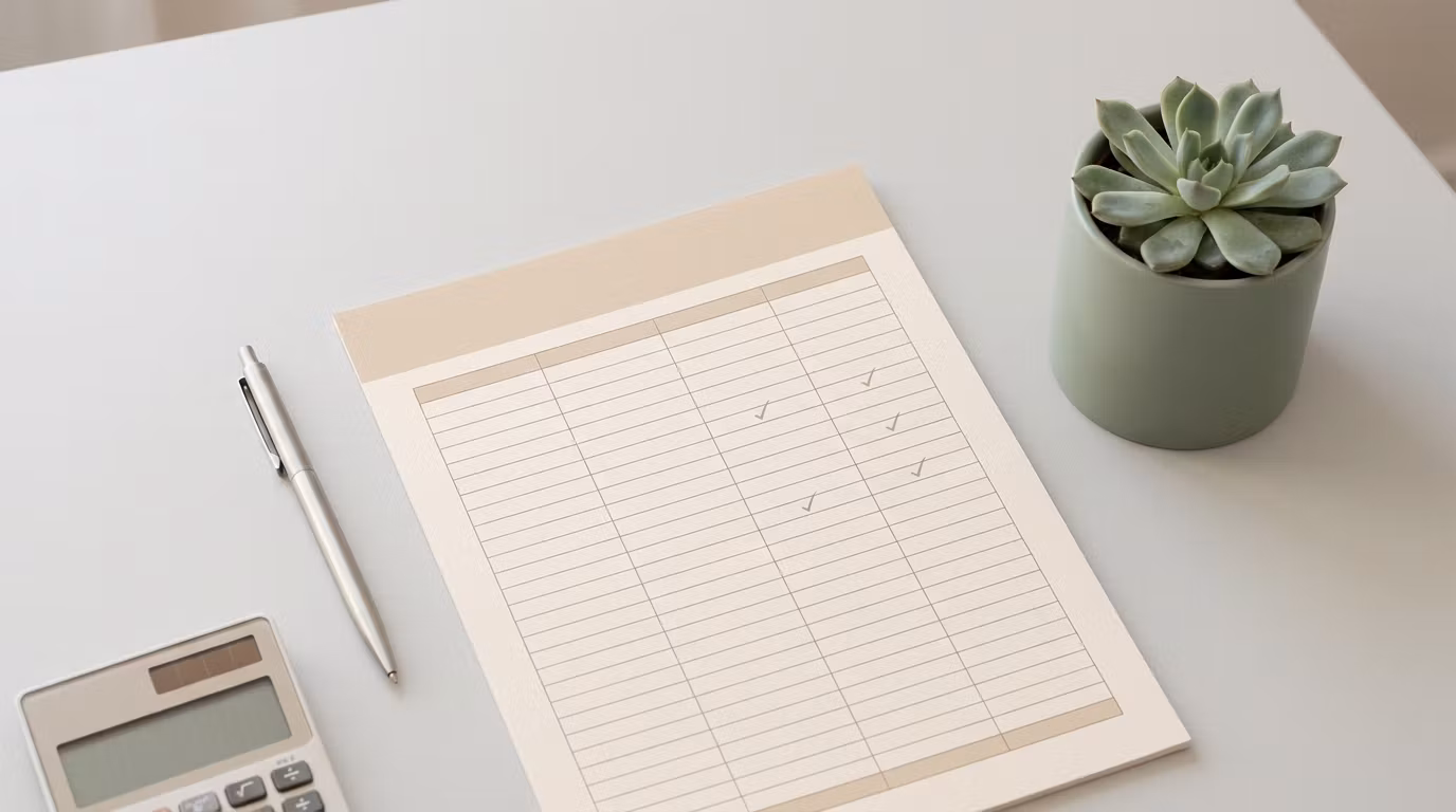 Simple Monthly Budget Cheat-Sheet