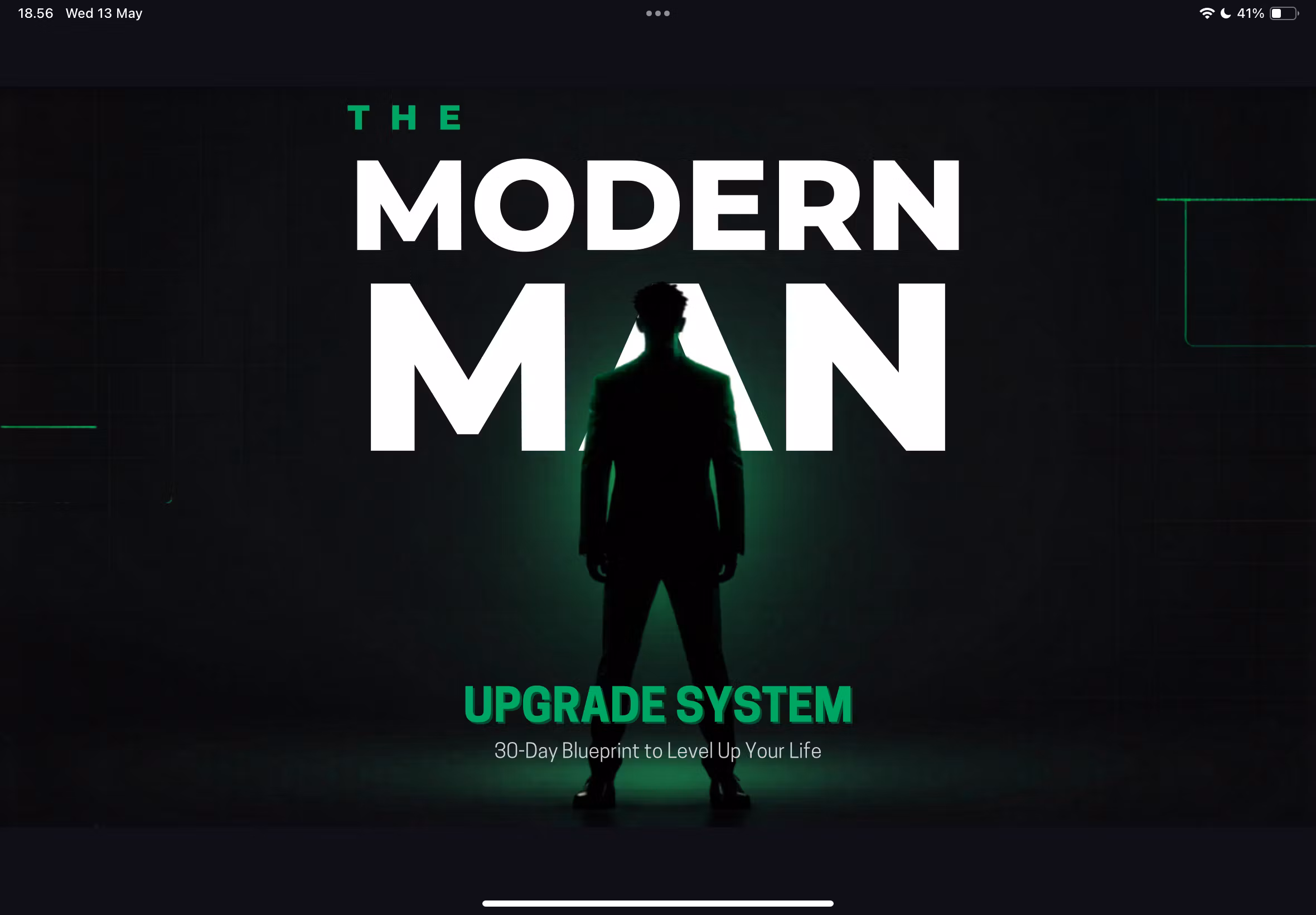 30-Day Modern Man Upgrade System