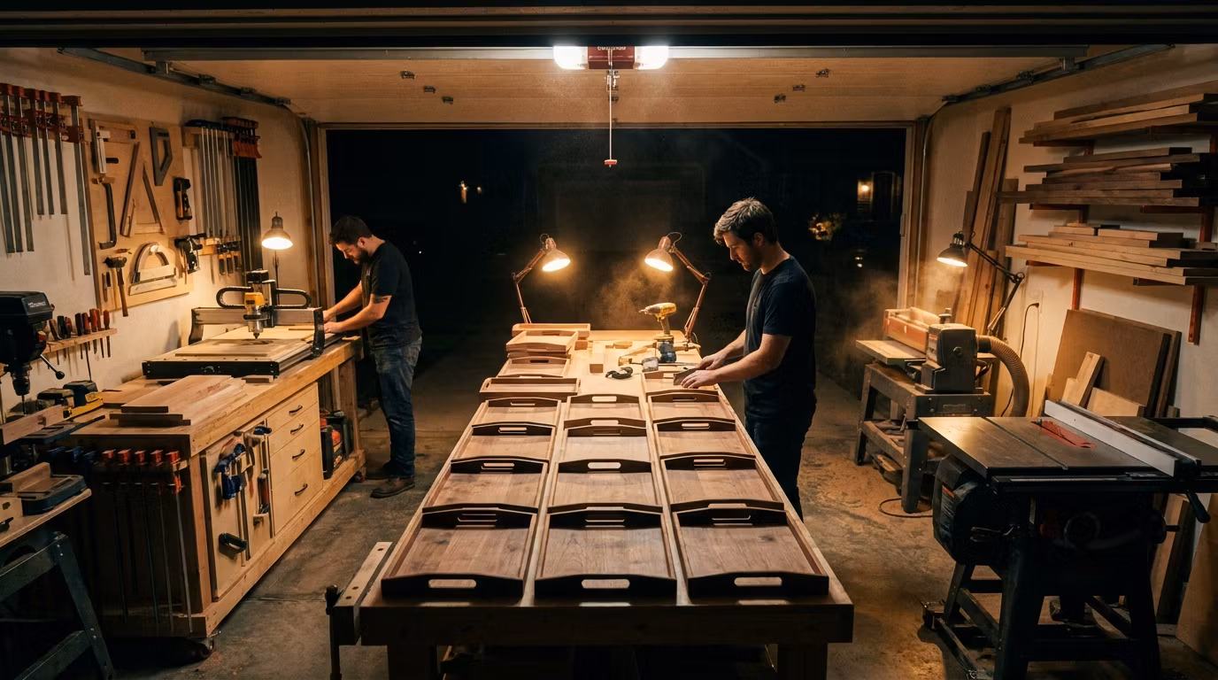 Woodworking Guerrilla: The $1K Scaling System