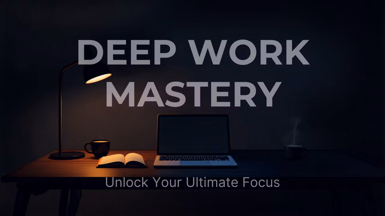 Deep Work Mastery