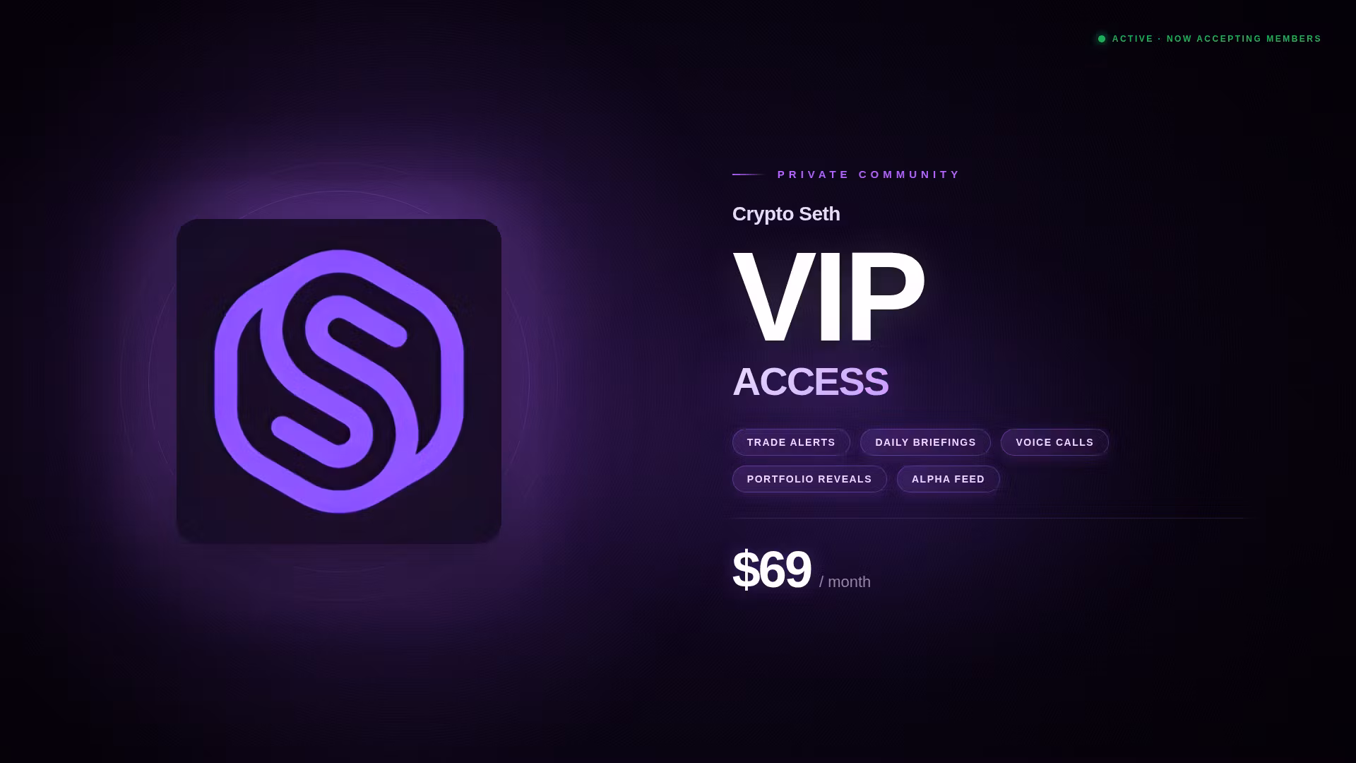 Crypto Seth VIP