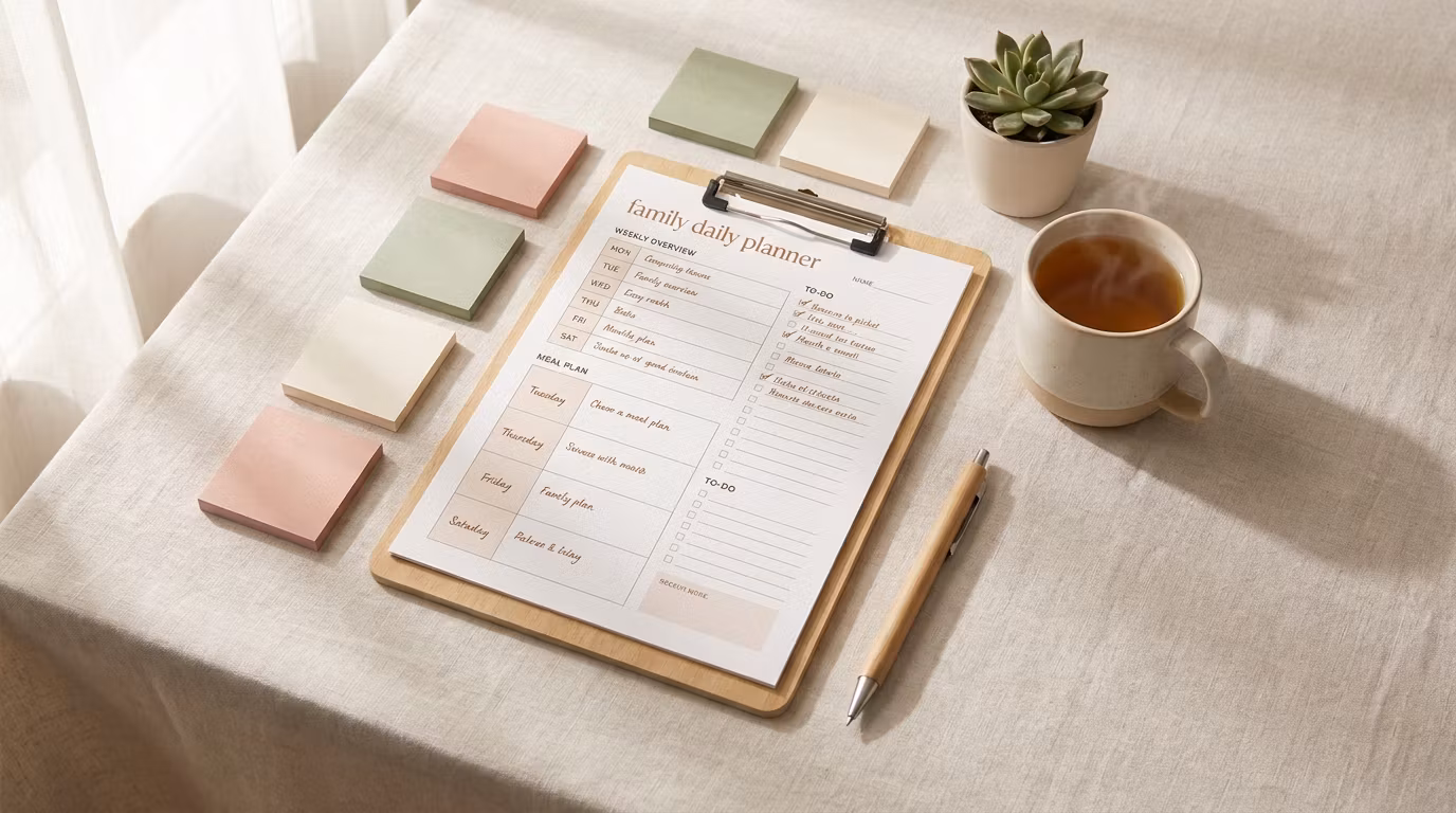 Family Daily Plan Kit