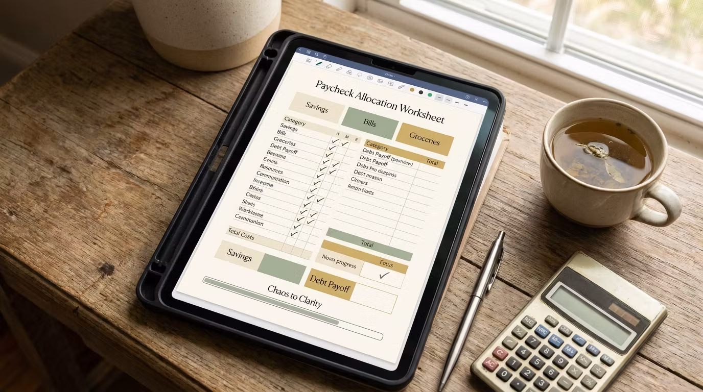 First Paycheck Money Management Kit